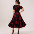 Women’s Autumn Natural Viscose Midi Dress